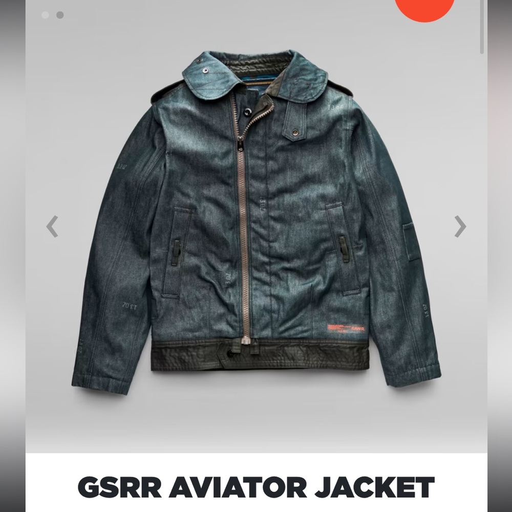 GSRR AVIATOR JACKET - Mens - Medium!